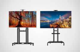 Tv stand on wheels